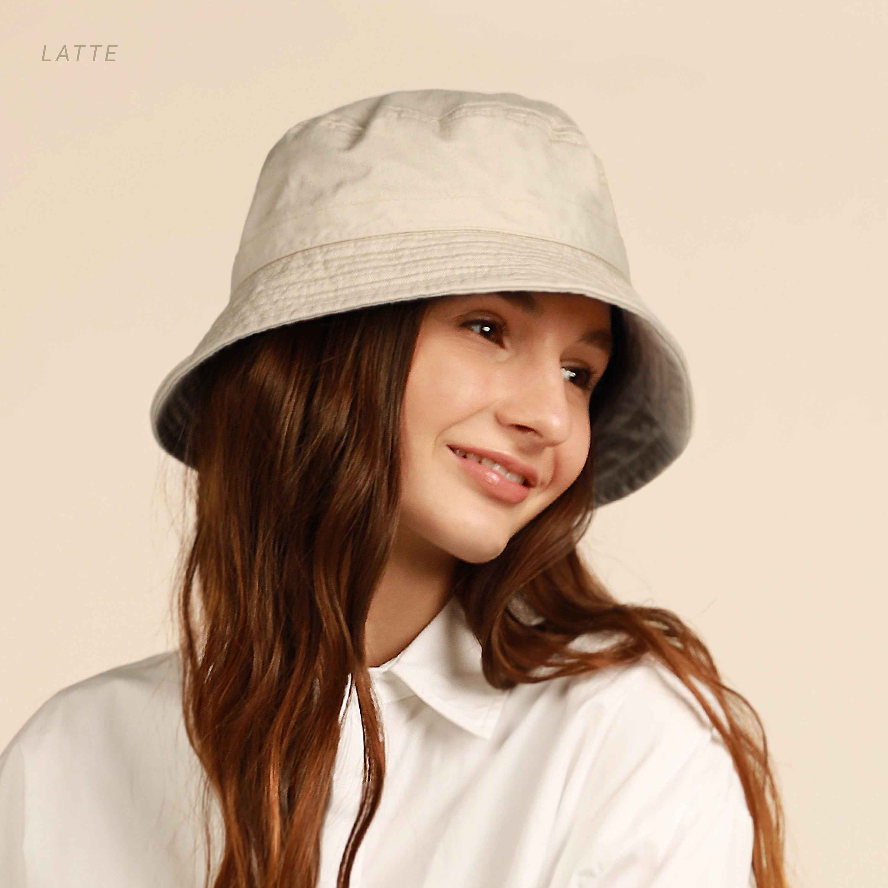 Classic Washed Cotton Bucket Hat