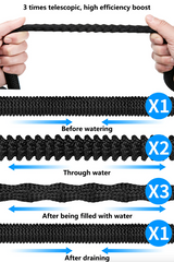 4X Stronger Deluxe Expandable Flexible Garden Hose Water Hose 25, 50, - Mağazam