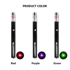 3 Packs 900Mile Laser Pointer Pen Green Blue Red Light Visible Beam - Mağazam