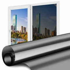 One Way Mirror Window Film Heat UV Reflective Privacy Tint Foil For