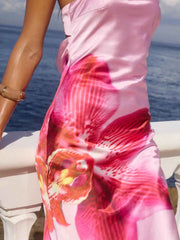 Stylish Printed : Tube Maxi Dress