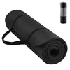 Yoga Mat Pilates Fitness Mat NBR Non Slip Yoga Cushion Travel Fitness Exercise Pad for Women Home Gym Floor Workout Gym Exercise Mağazam