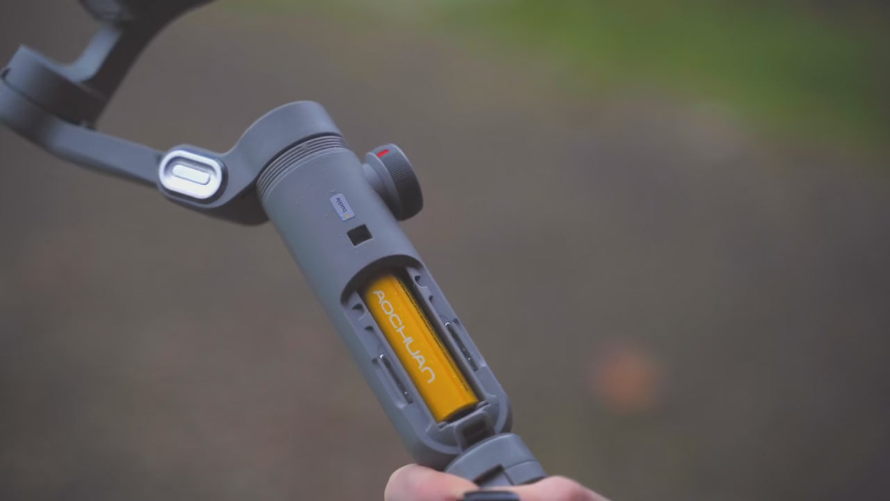 AOCHUAN Smart Xpro Smartphone Gimbal Stabilizer Professioneller 3-Achsen-Stabilisator für iPhone und Android Smartphone Handheld Gimbal