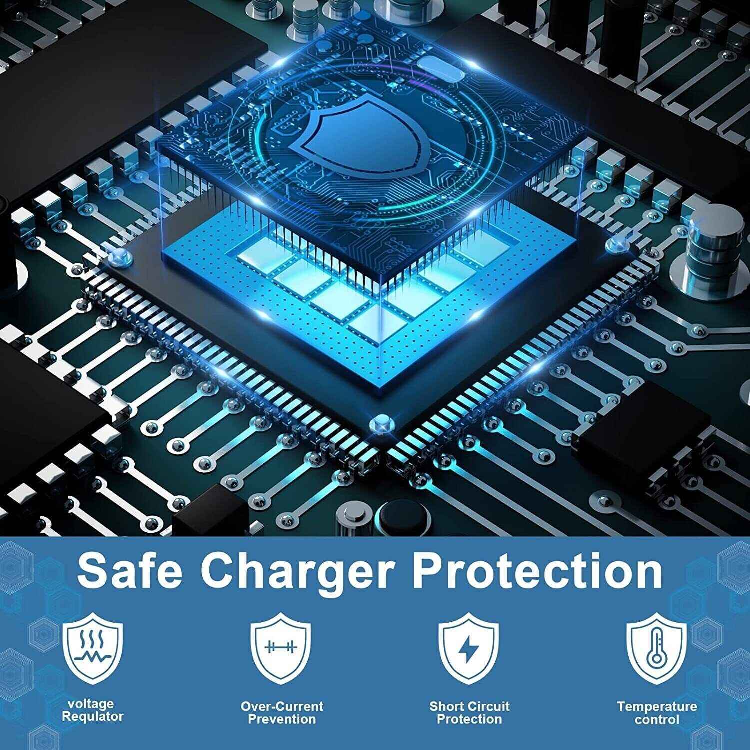 45W USB-C Super Fast Wall Charger 10FT Cable For Samsung Galaxy S20