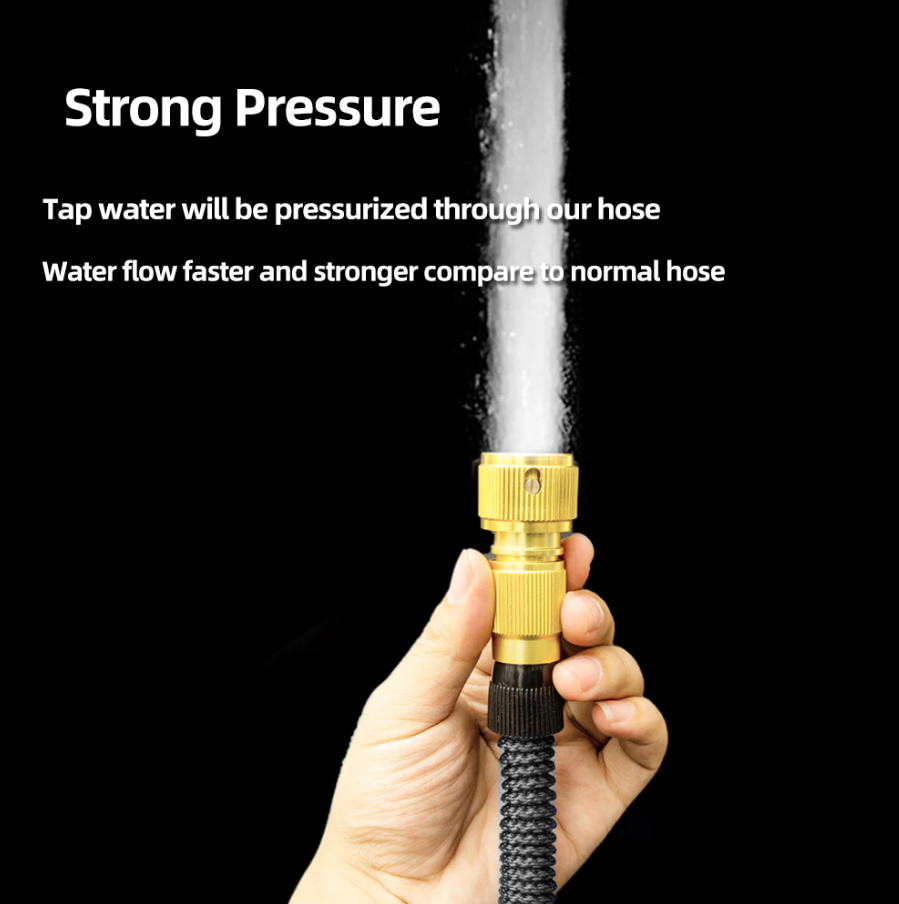 4X Stronger Deluxe Expandable Flexible Garden Hose Water Hose 25, 50, - Mağazam