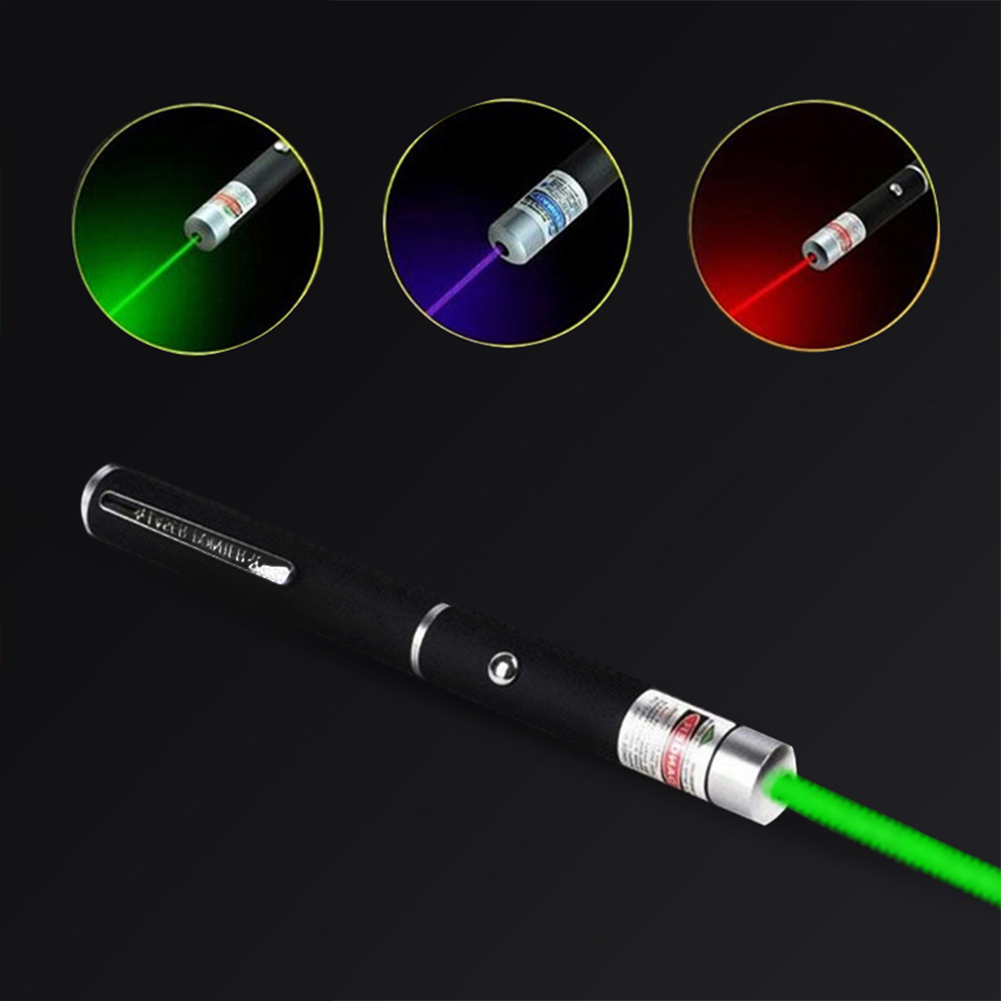 3 Packs 900Mile Laser Pointer Pen Green Blue Red Light Visible Beam - Mağazam