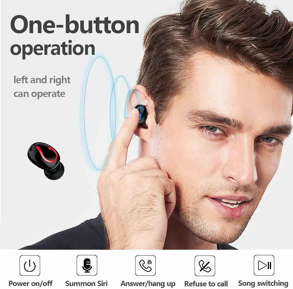 Bluetooth 5.1 Headset TWS Wireless Earphones Mini Earbuds Stereo