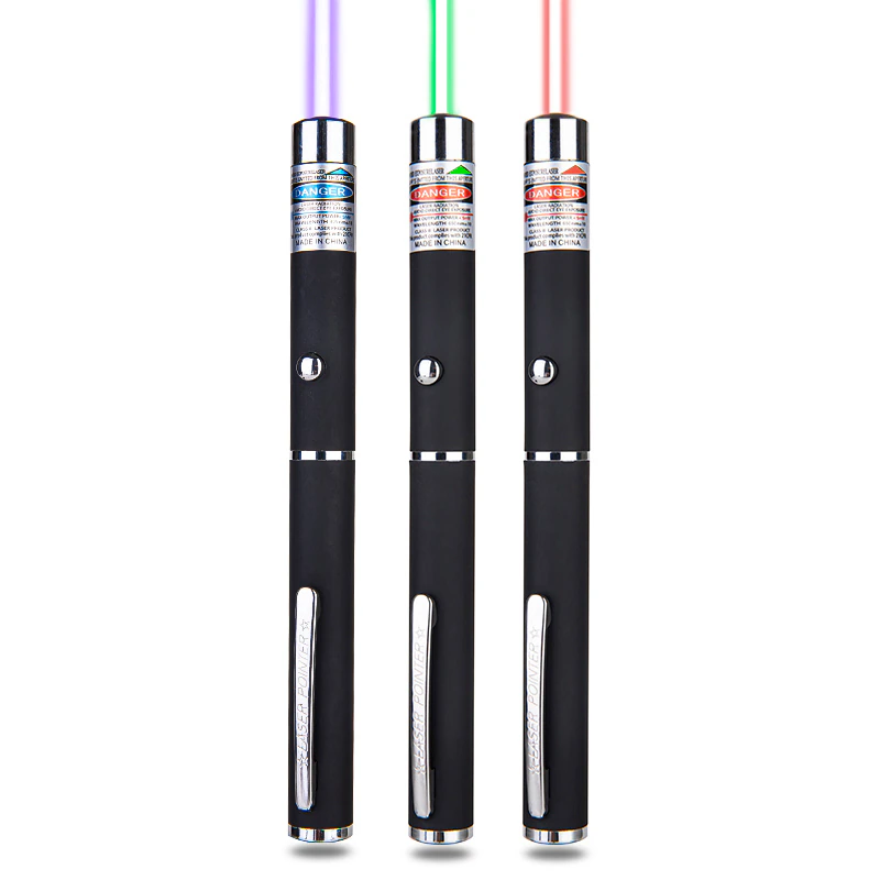 3 Packs 900Mile Laser Pointer Pen Green Blue Red Light Visible Beam - Mağazam