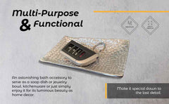 Multi-Purpose Soap Dish / Jewelry Bowl