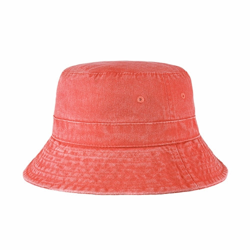 Classic Washed Cotton Bucket Hat - Mağazam