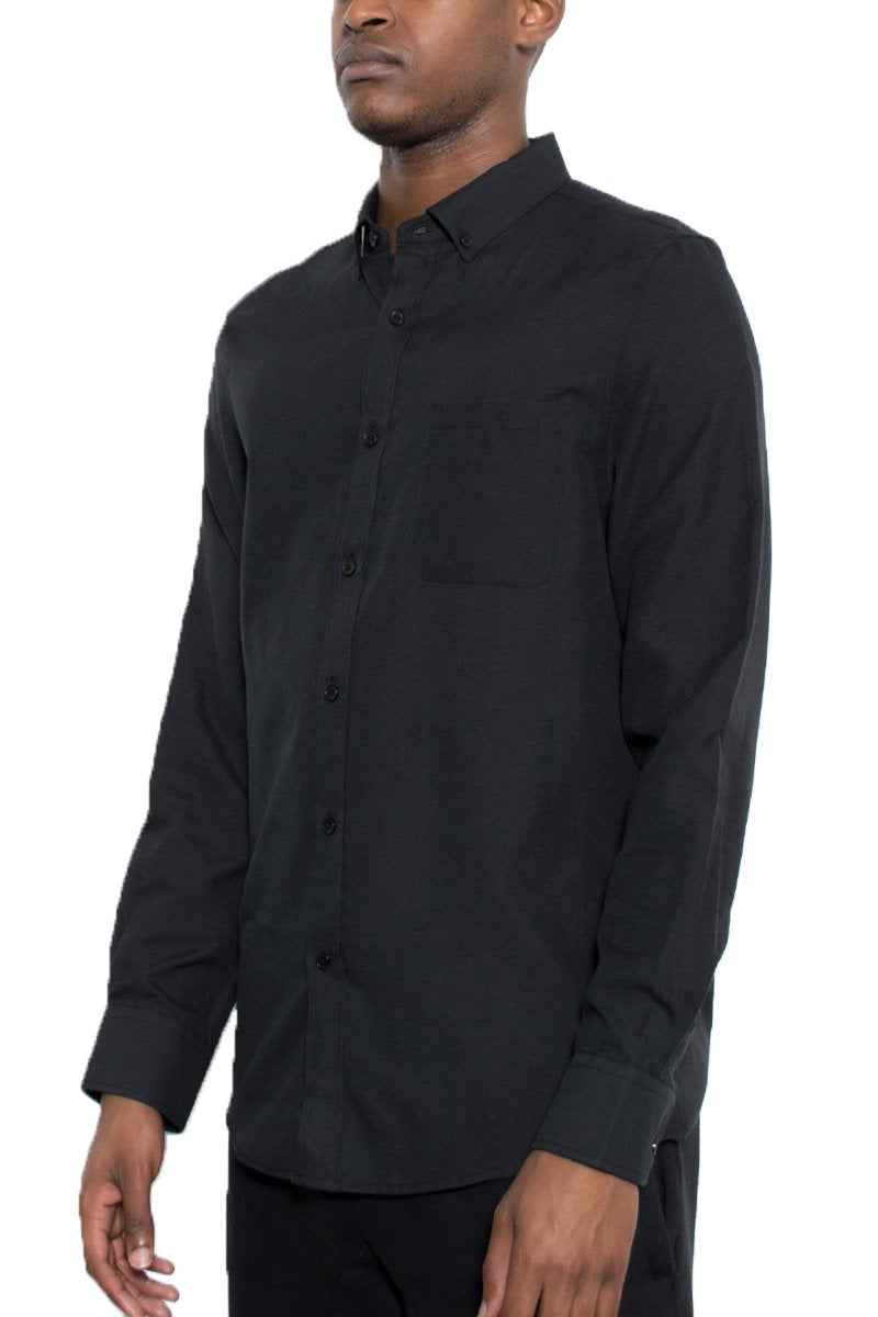 SIGNATURE LONG SLEEVE BUTTON DOWN SHIRT M3515