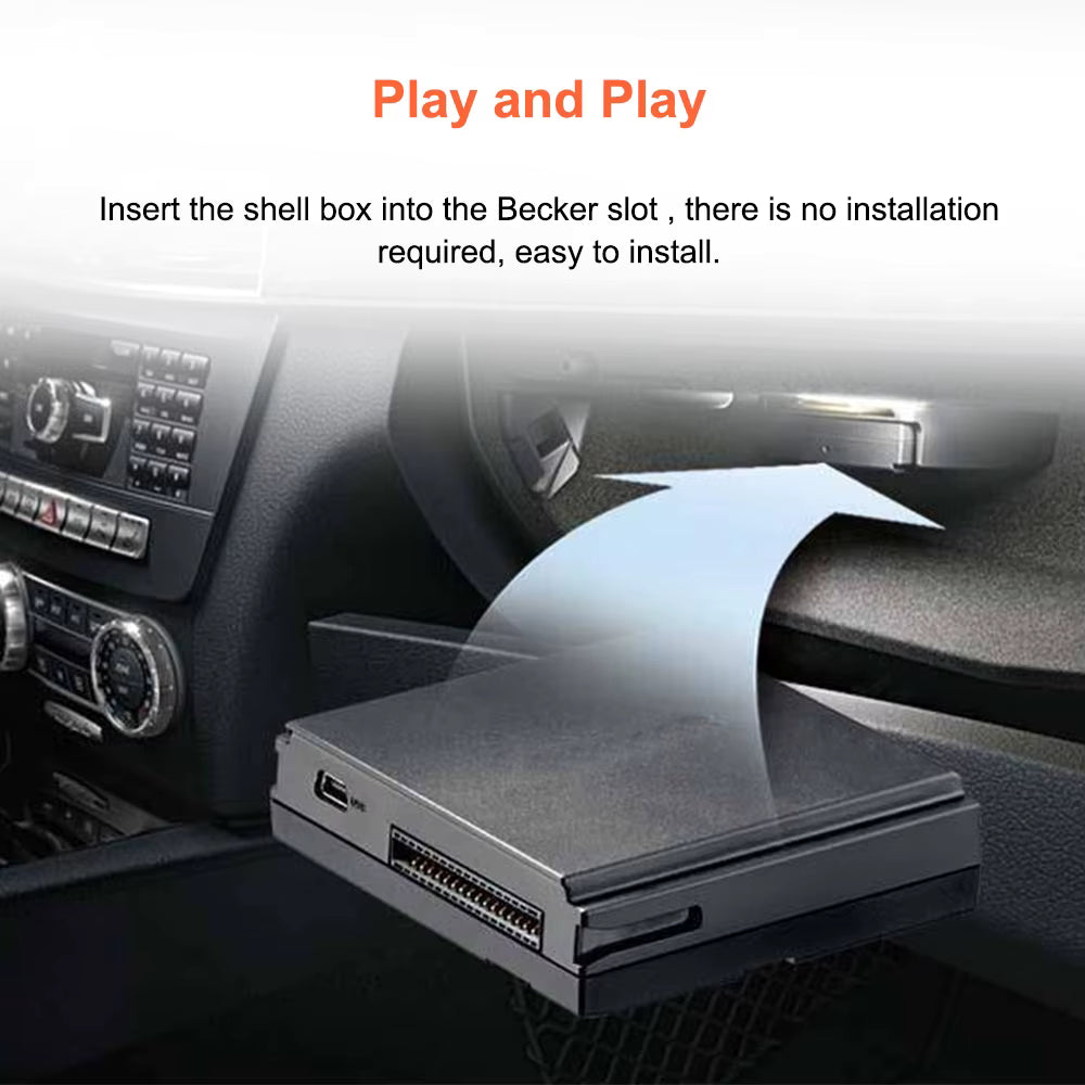 Bonroad Carplay Android Auto Module For Mercedes Benz A B C E CLA GLA GLK ML Sprinter NTG4.5 Becker MirrorLink Airplay Interface Mağazam