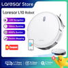 Laresar L10 SoF LiDAR Staubsauger-Roboter Wischmopp 6500Pa 150min Kabellos APP-Steuerung Intelligentes LDS Geplante Reinigung von Böden und Teppichen 
