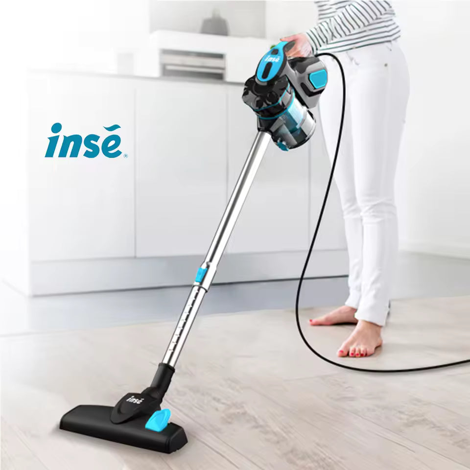 Staubsauger mit Kabel, INSE I5, 18 kPa, leistungsstarker Saugmotor, 600 W, Handstaubsauger für Zuhause, Tierhaare, harter Boden 