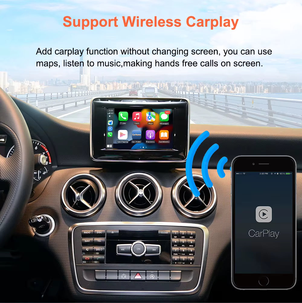 Bonroad Carplay Android Auto Module For Mercedes Benz A B C E CLA GLA GLK ML Sprinter NTG4.5 Becker MirrorLink Airplay Interface Mağazam