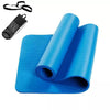 Yoga Mat Pilates Fitness Mat NBR Non Slip Yoga Cushion Travel Fitness Exercise Pad for Women Home Gym Floor Workout Gym Exercise Mağazam