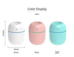 Portable Ultrasonic Humidifier USB Aroma Essential Oil Diffuser LED