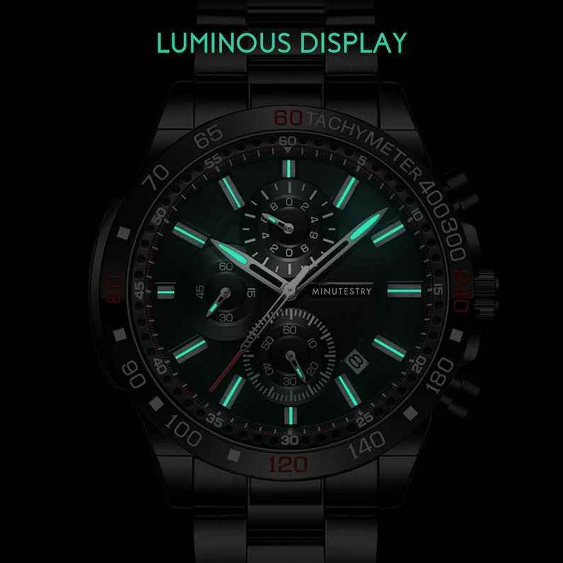 Personalized Mens Watch, Boyfriend Gift, Anniversary Gift