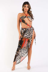 Shop the Latest Printed Mesh Cover Up Set - Trendy and Stylish - Mağazam