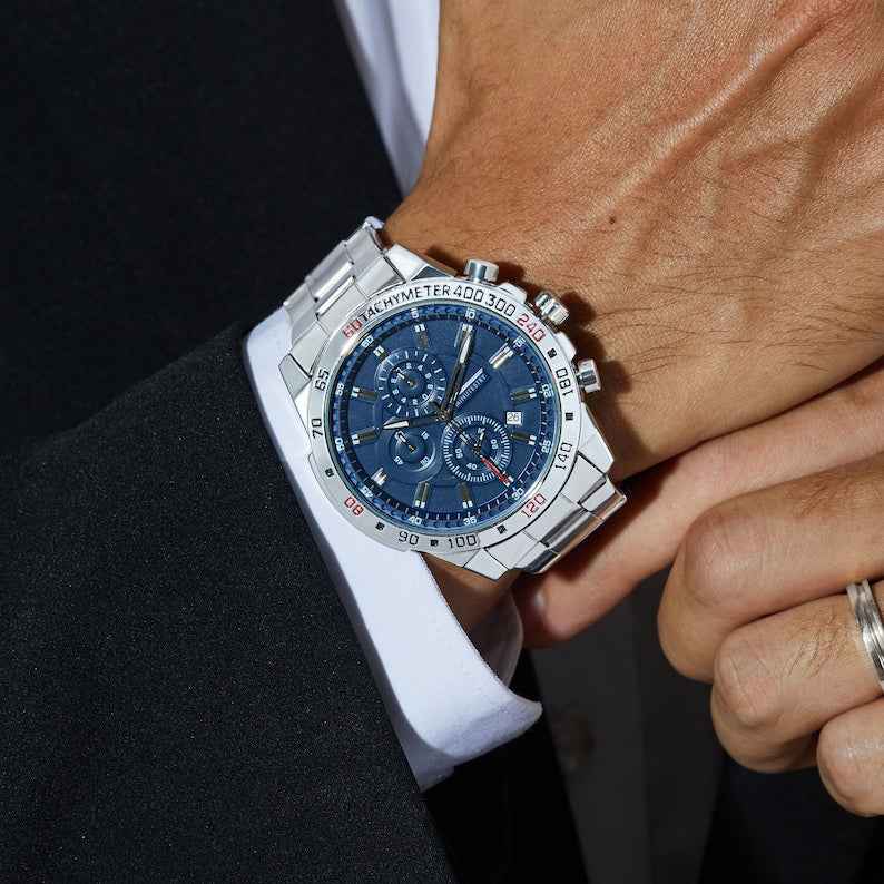 Personalized Mens Watch, Boyfriend Gift, Anniversary Gift