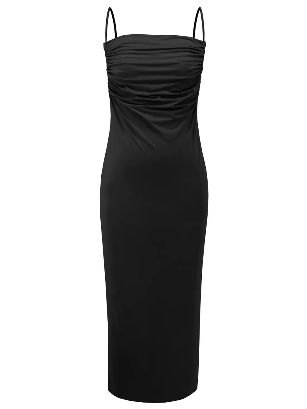 Backless Cowl Neck Sleeveless : Cami Dress - Mağazam